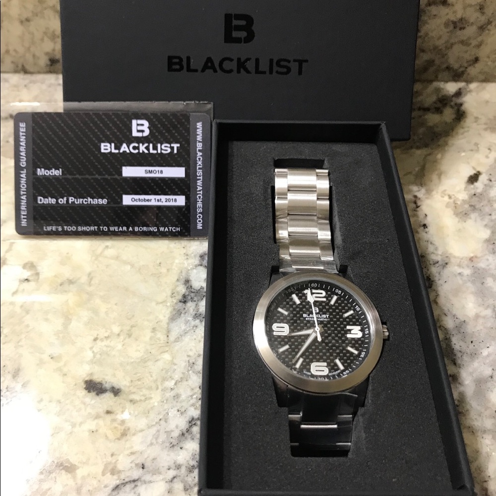 Blacklist CLASSIC CARBON - STEEL
SM018